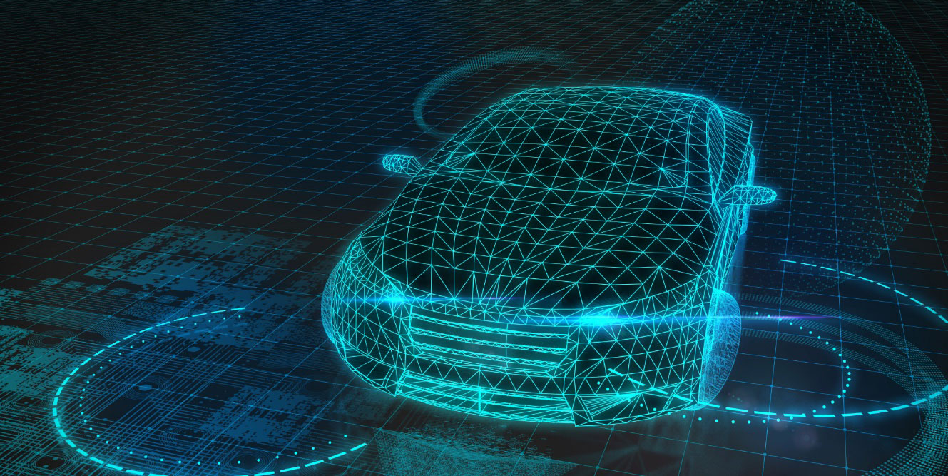automotive vehicle computer rendering