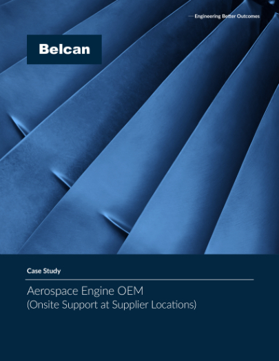 belcan aerospace engine oem case study